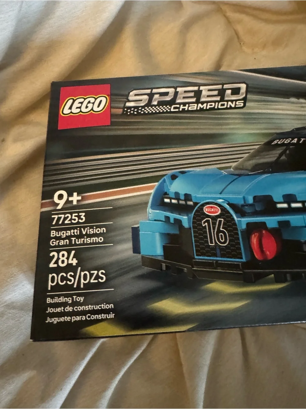 LEGO Bugatti Vision Gran Turismo Blue and Black Speed Champions Set